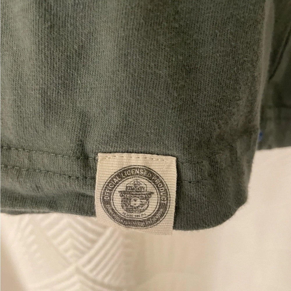 The Landmark Project Smokey Bear Graphic T-Shirt - Green - Picture 3 of 4